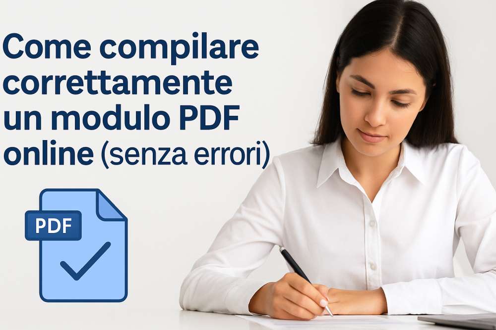 Guida passo passo per compilare un modulo PDF online in modo semplice