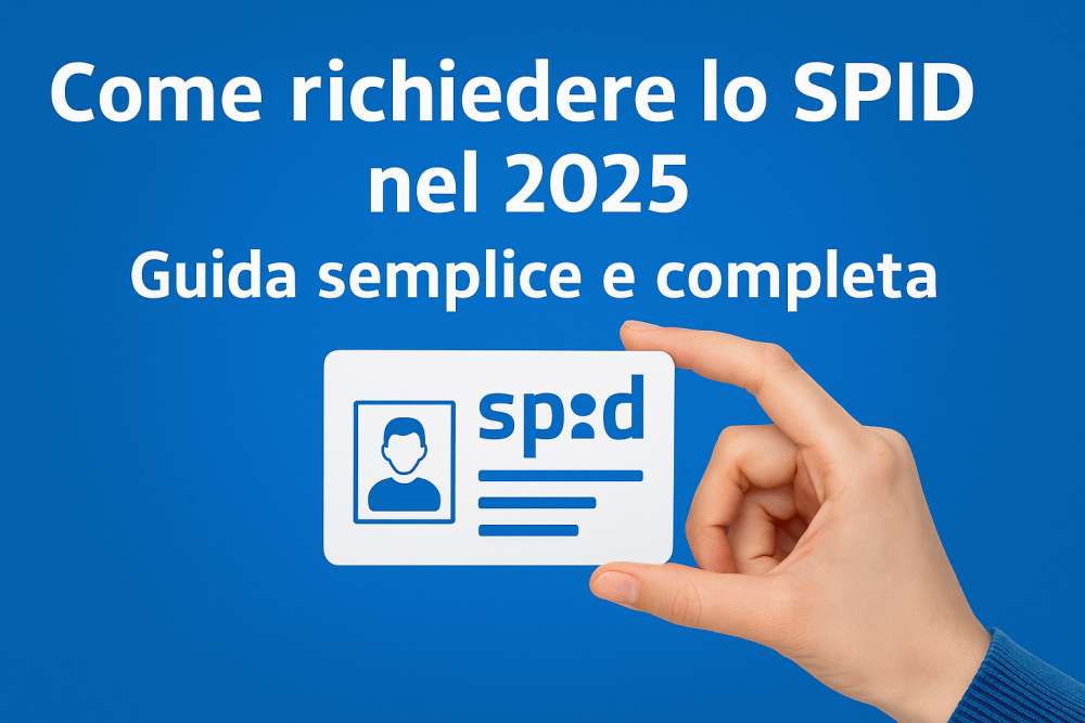 Guida su come richiedere lo SPID nel 2025