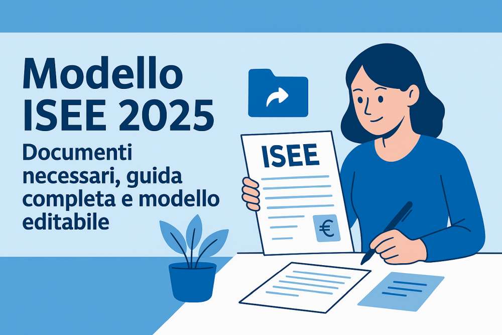 Modello ISEE 2025 con guida e documenti necessari